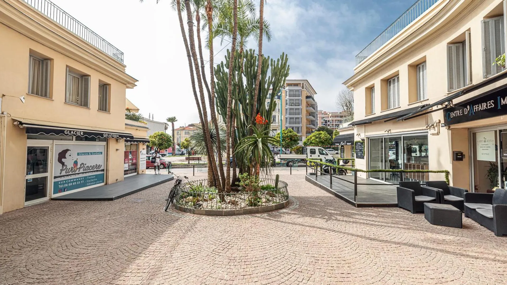 3 Pieces Des Jardins Apartment Menton