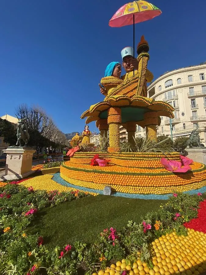 3 Pieces Des Jardins Apartment Menton